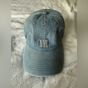 Source Unknown Blue Denim Cap